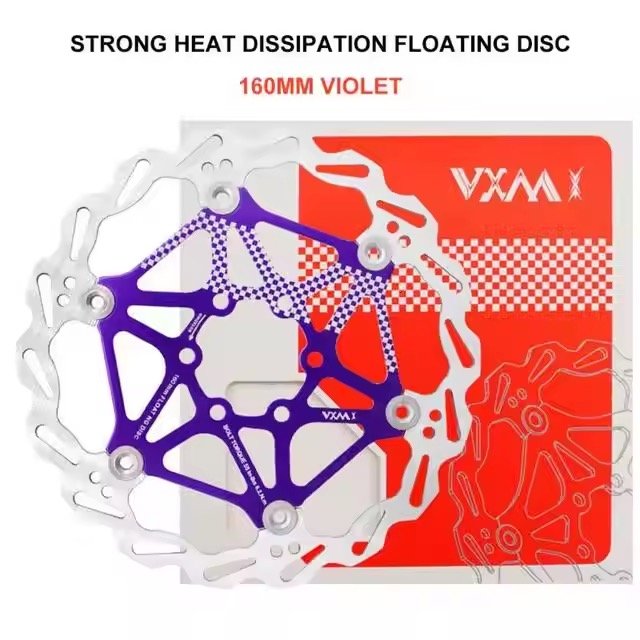 VXM Bike MTB Mountain Bicycle Disc Brake Rotor Stainless Steel Hydraulic Brake 160mm 180mm 203mm Road Bike Disc Floating Disc