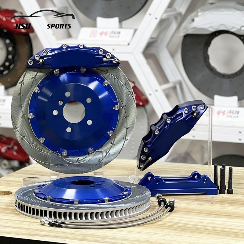 EC670 Racing Front Brake Caliper Kit Auto Brake Big 6 Pistons Calipers for toyota GR 86 Yaris Bwm E90 E82 F30 F34