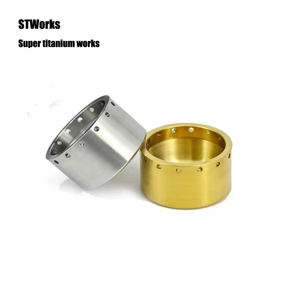 High Quality Fasteners Gr5 TItanium Brake Caliper Piston Kit TItanium Piston Front Brake Caliper for Motorcycle