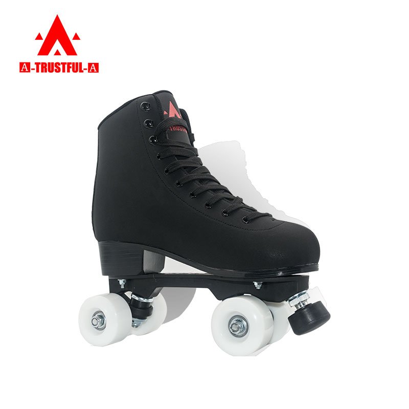 Amazon Hot Selling Patines Professional Adjustable Rubber Brake Double Row Roller Skate for Adult