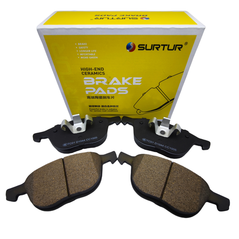 OEM Kowosien D1044 1321517 Ceramic Semi-Metal Brand Brake Pad for Ford Mazda Volvo Car Front Brake Pads