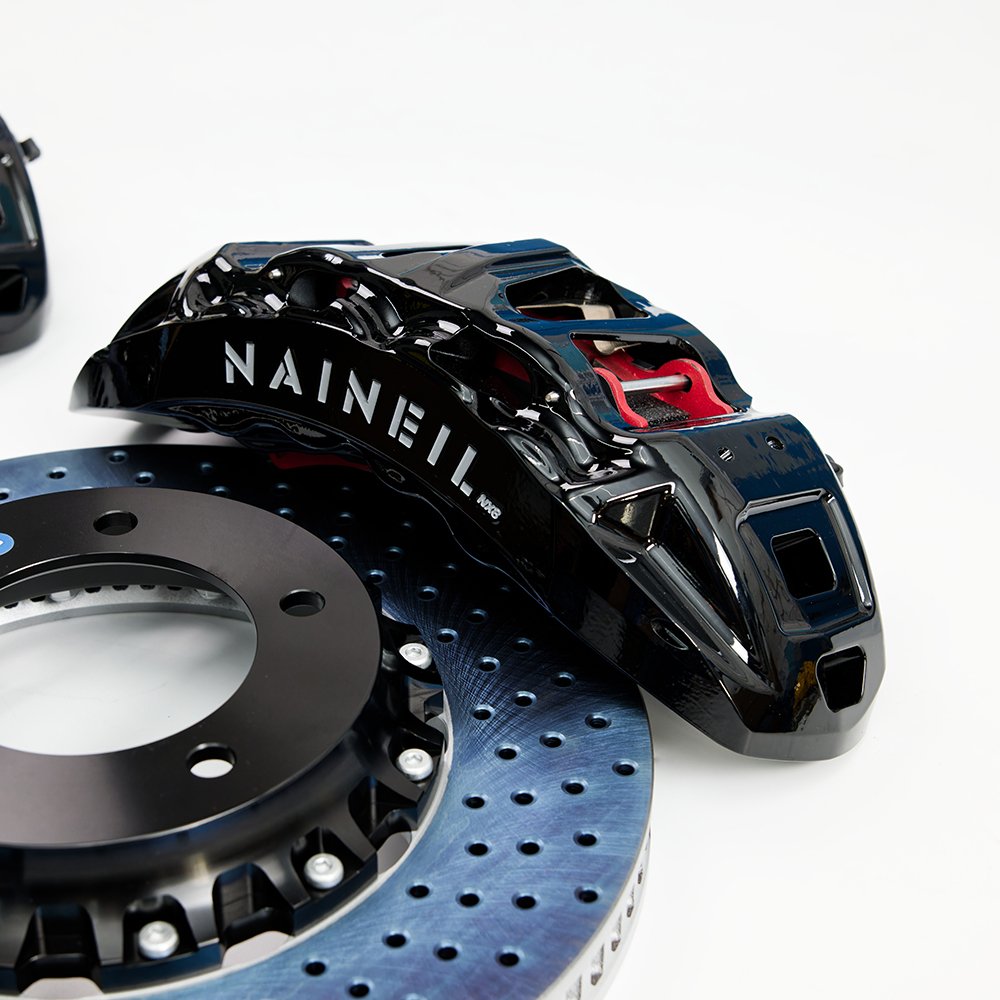 NAINEIL Performance Brake Upgrade Kit 8 Piston Brake Caliper Big Brake Kit for Infiniti G35 G37 Q50 Q60