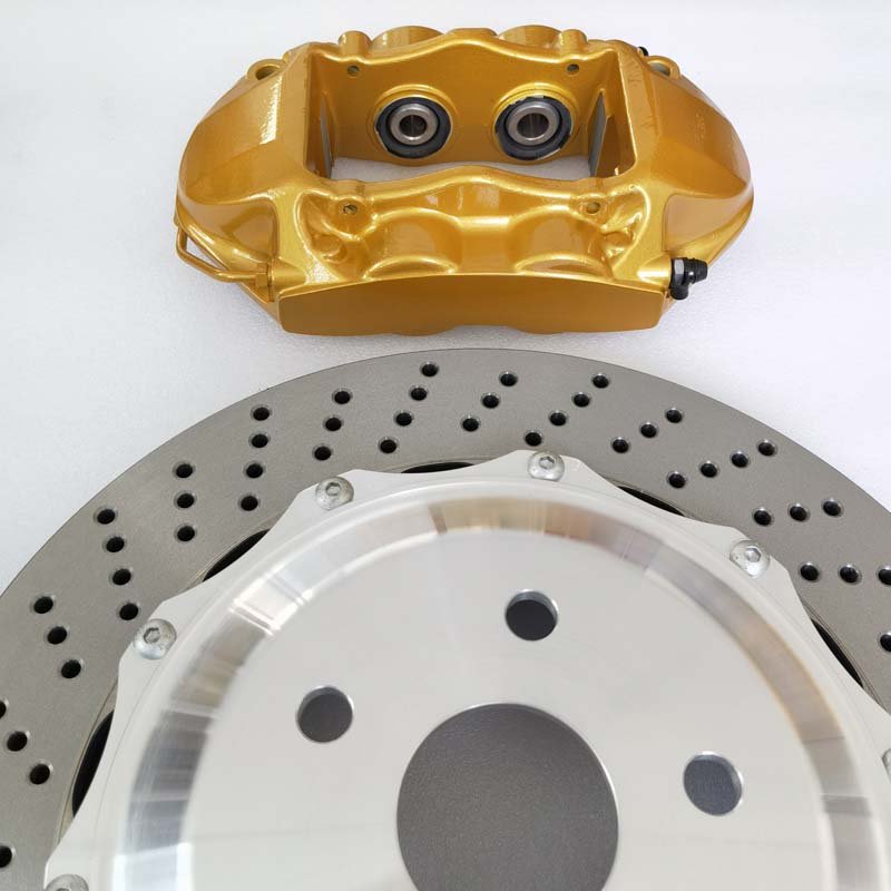 Jekit New Rear Brake Caliper 4 Pots 380x28mm Drilled Disc Drum 185mm for BMW F30