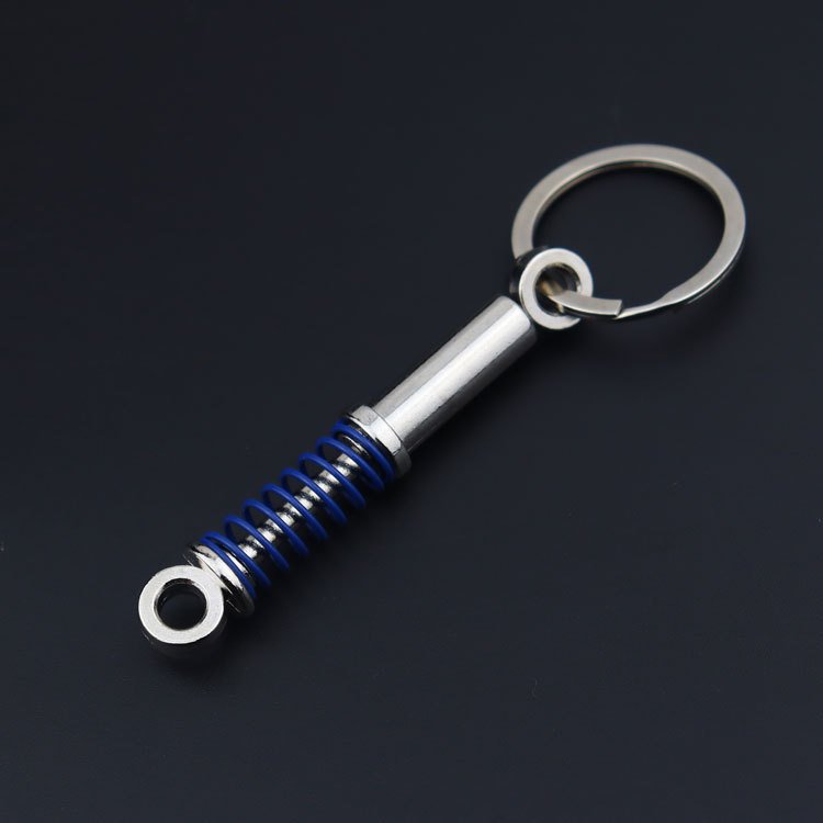 Lilangda High Quality Creative Parts Turbo Brake Disc Shock Absorber Caliper Hanger Wholesale Metal Automotive Parts Keychain