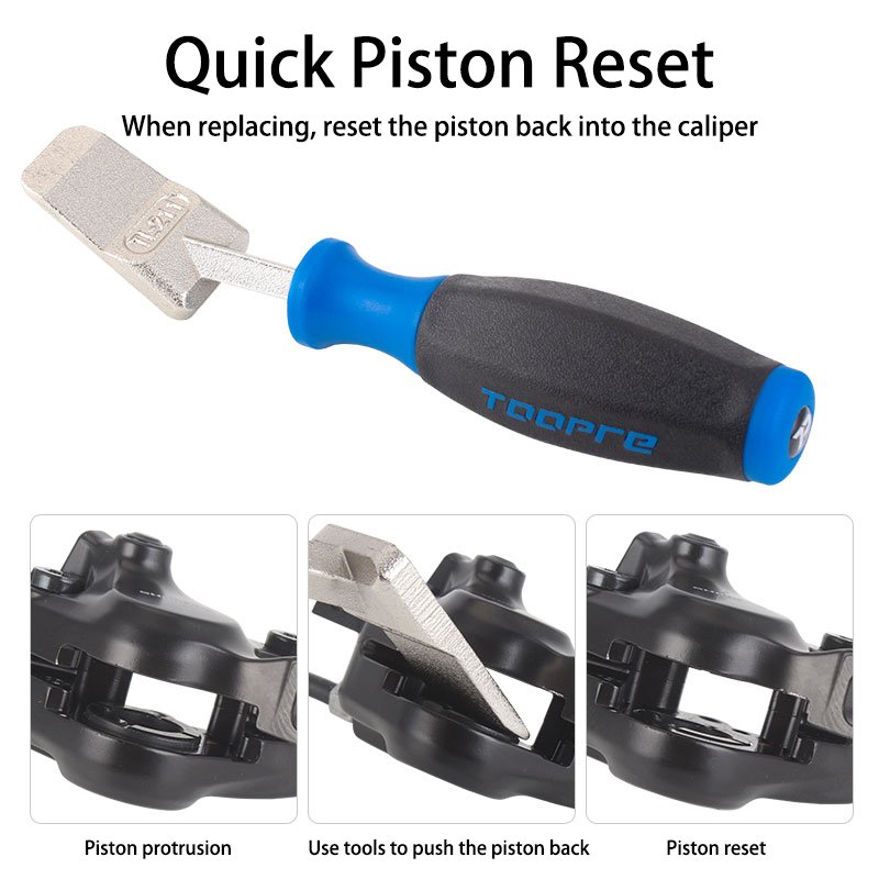 TOOPRE Bicycle Hydraulic Disc Brake Piston Spreader Reset Tool for Mountain Bike Oil Disc Caliper