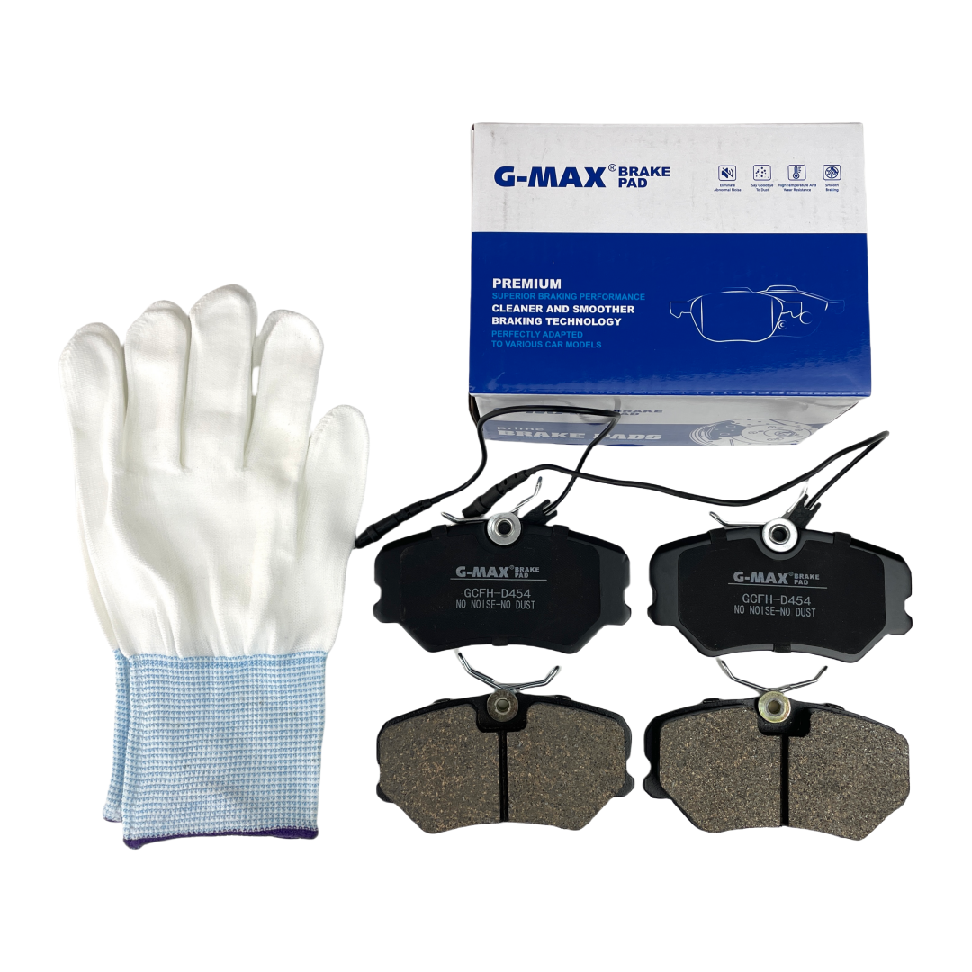 Premium Organic Brake Pads for Quiet and Clean Performance.D1354