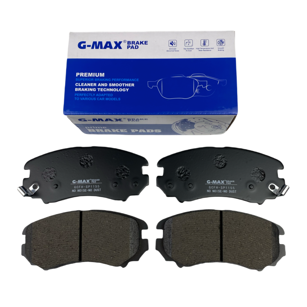 Premium Organic Brake Pads for Quiet and Clean Performance.D1354