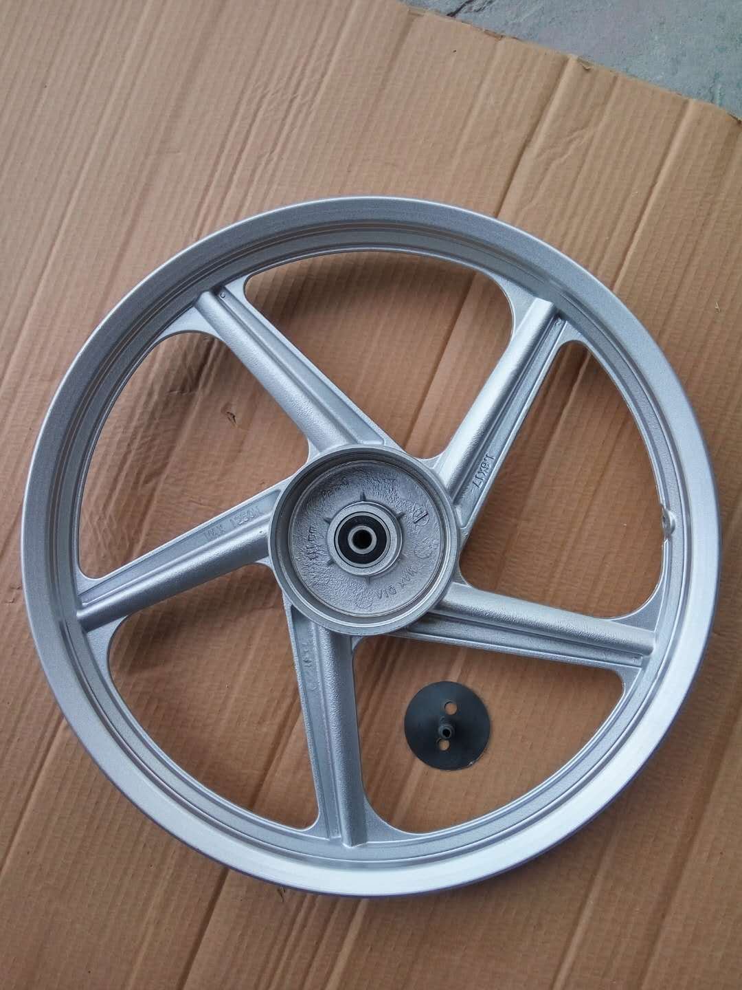 Motorcycle Front Brake Shoe 1.60x 17 Inch Front Aluminum Alloy Wheel for TVS