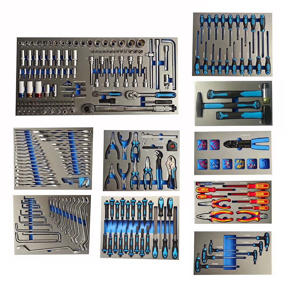 Professional Heavy Duty Metal 13 Drawer Rolling Tool Cabinet with Tools