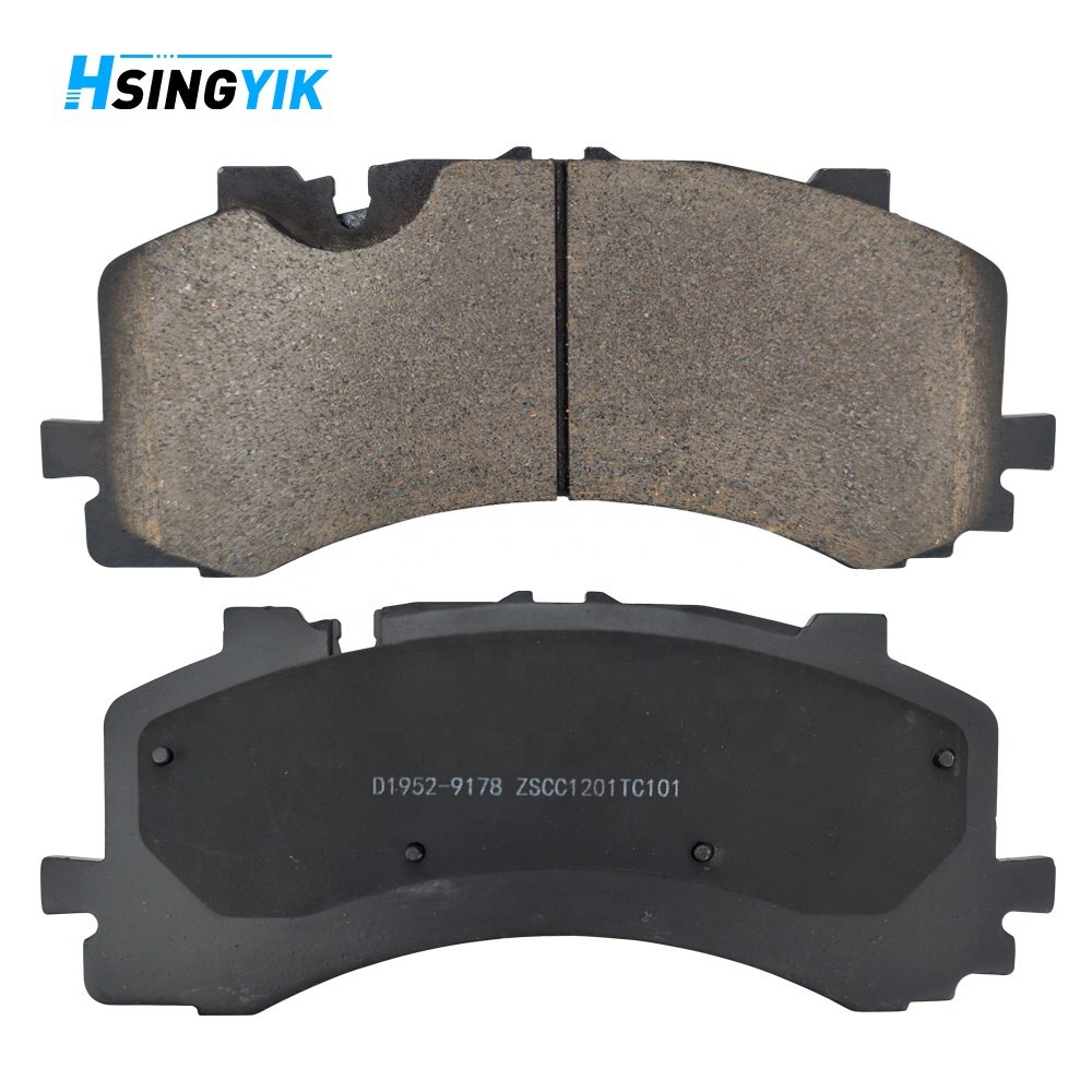 No Noise Front Rear Break Brake Pads for Audi Q2 Bmw G20 Range Rover L322 Tesla Model S Plaid