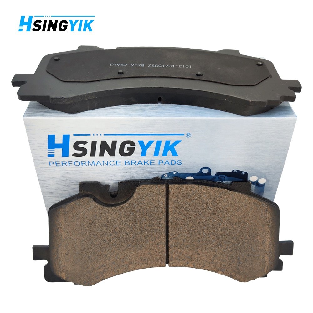 No Noise Front Rear Break Brake Pads for Audi Q2 Bmw G20 Range Rover L322 Tesla Model S Plaid