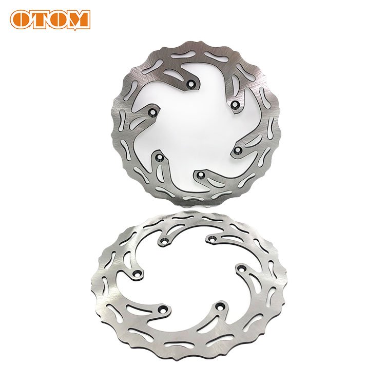 OTOM Motorcycle Dirt Bike 250mm 245mm Steel Front Rear Brake Disc for YAMAHA YZ125 YZ250 YZ250 YZ450F WR250F WR450F