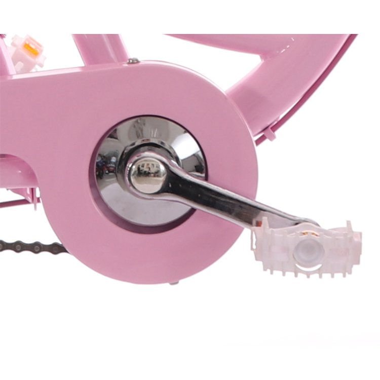 Factory Direct 20 Inch Pink Bicycle for Girls Aged 9 Single Speed 16 Inch Children's Bike with Steel Fork & Brake Line