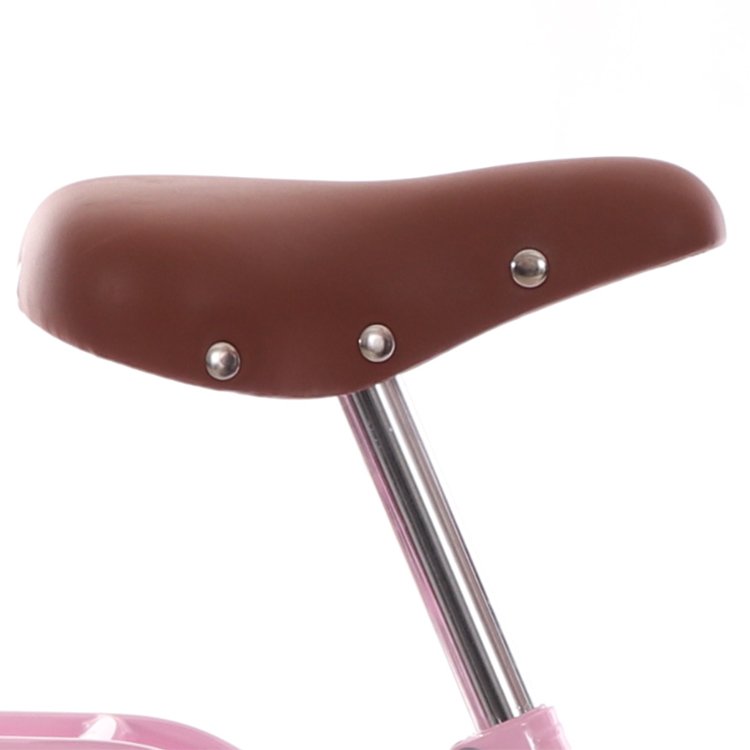 Factory Direct 20 Inch Pink Bicycle for Girls Aged 9 Single Speed 16 Inch Children's Bike with Steel Fork & Brake Line