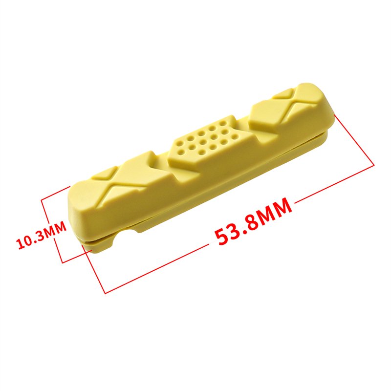 MUQZI 1 Pair Road Folding Bike Brake Pads Shoes Inserts 105 Replaceable Mountain Bicycle Braking Rim Block Pads