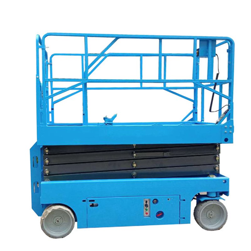 Unw 227Kg Automatic Scissor Lift Brake System for Streetlight Maintenance and Bridge Inspection Home Use Restaurant Industry
