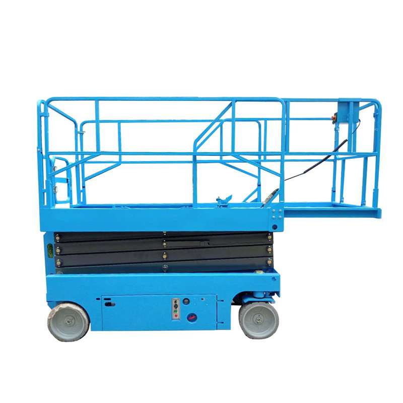 Unw 227Kg Automatic Scissor Lift Brake System for Streetlight Maintenance and Bridge Inspection Home Use Restaurant Industry