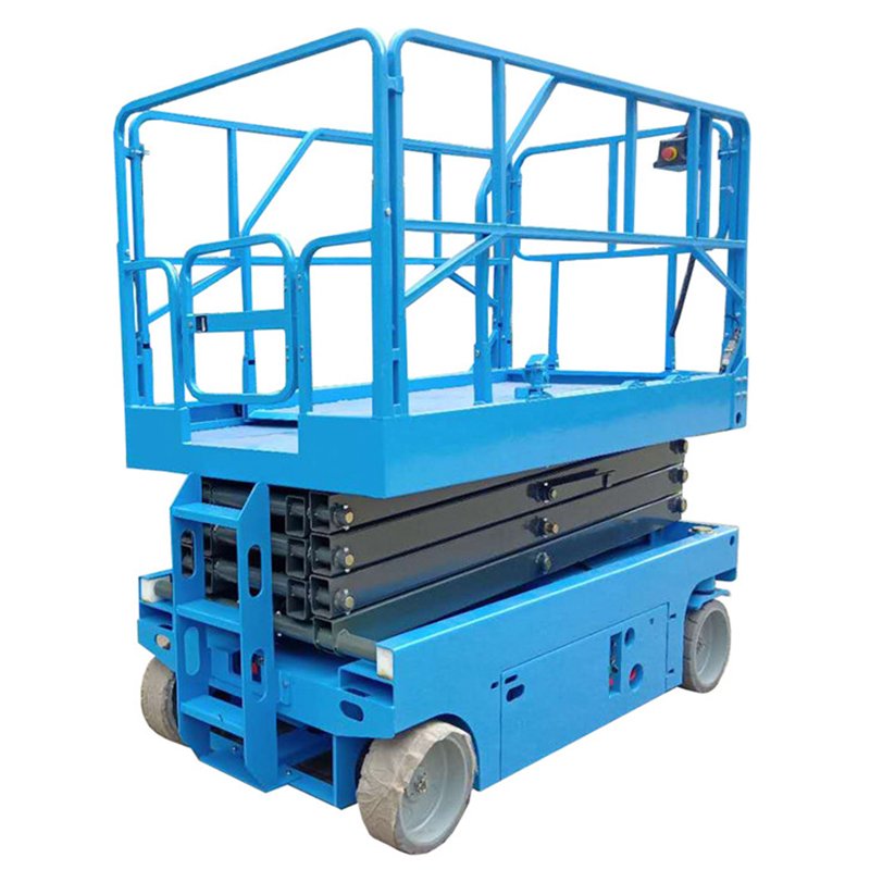 Unw 227Kg Automatic Scissor Lift Brake System for Streetlight Maintenance and Bridge Inspection Home Use Restaurant Industry