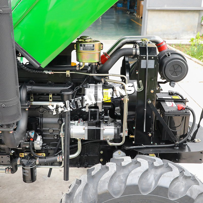 Lansu 4WD 70HP Farmland Tractor 60hp 4wd Tractor Cheap Compact Tractor