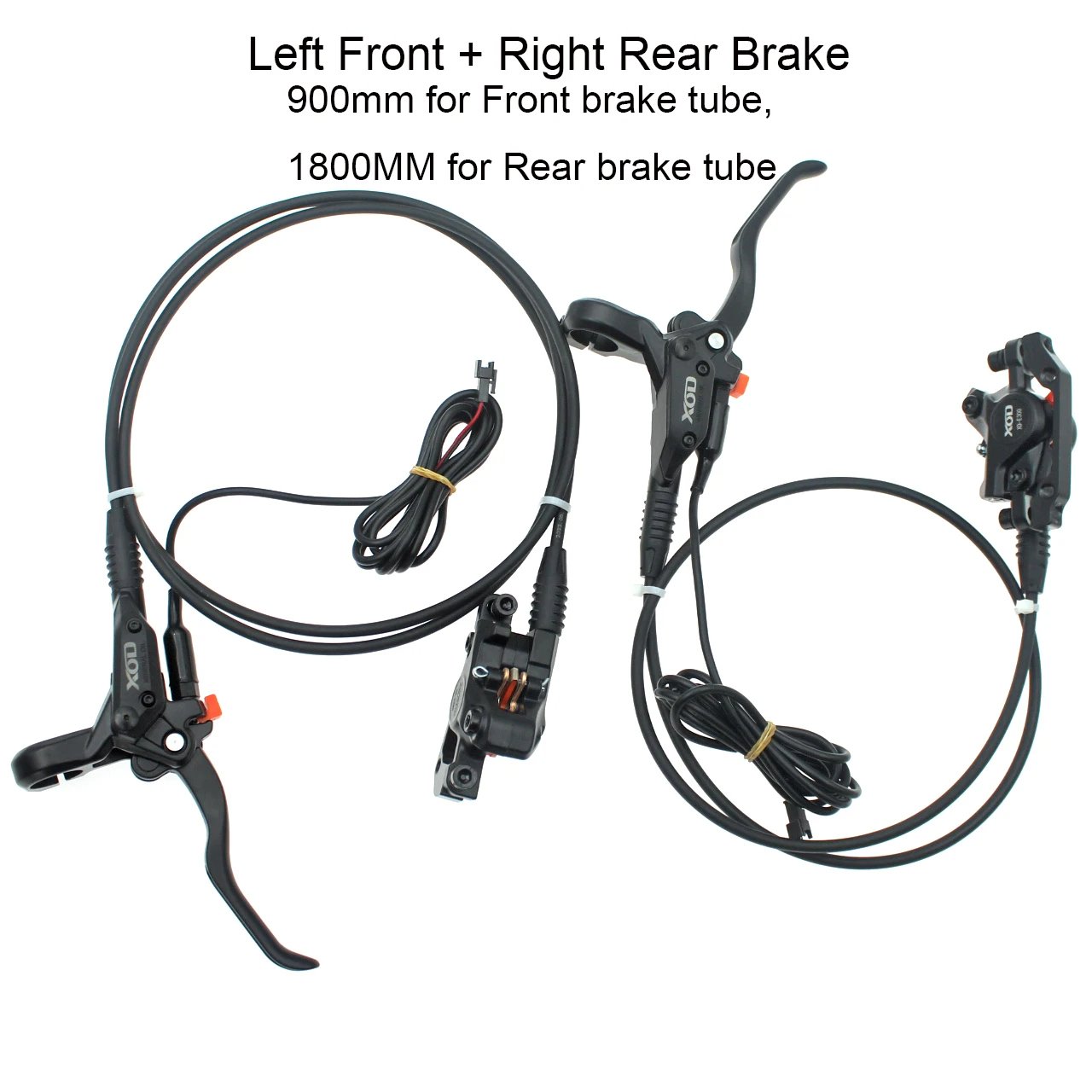 XOD E-Bike Electric Folding Bicycle MTB Hydraulic Disc Brake Power Off for Driving Oil Disc Brake of Bicycle Brake Caliper Parts