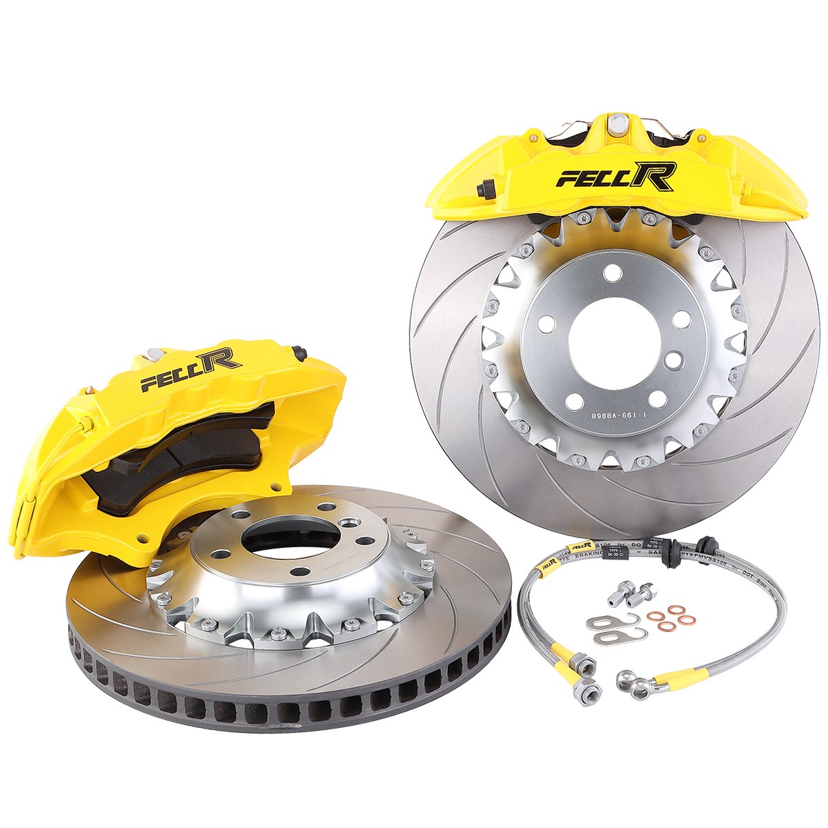 Customized and Upgraded the Brake Caliper and Aluminum Bracket Accessories for Volvo XC60/V60/S60