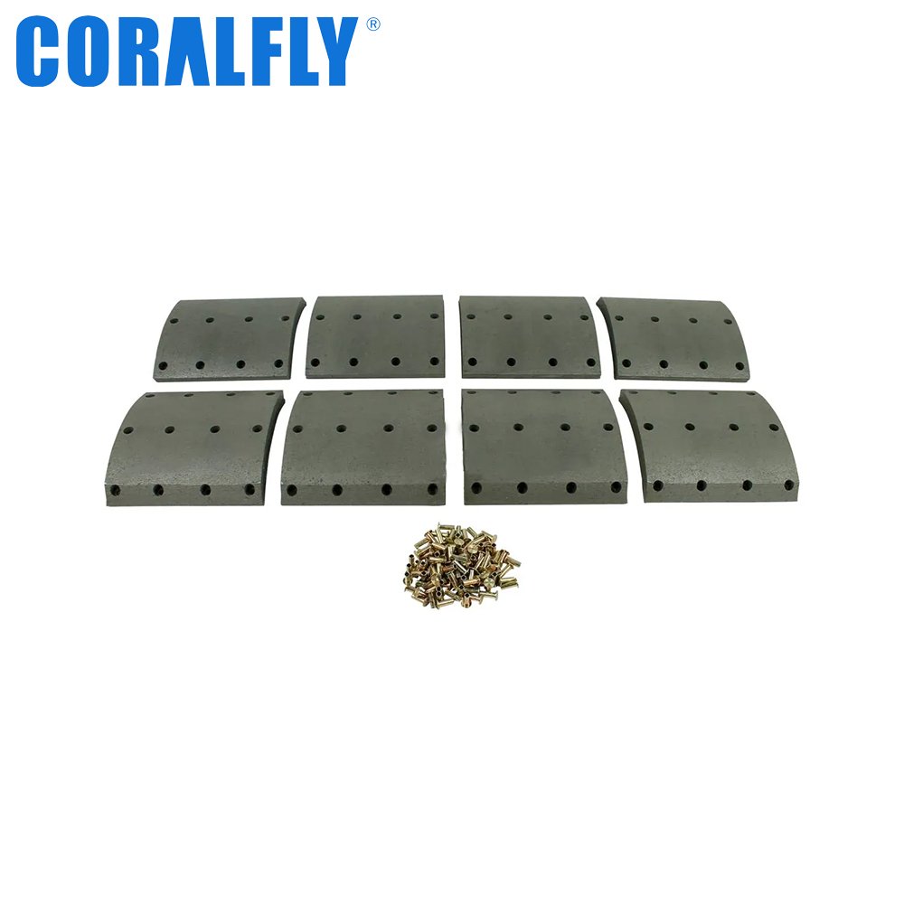 Coralfly Product Golden Supplier Truck Parts 19393 Truck Brake Lining for scania 551059 181814 751012 551170 751039