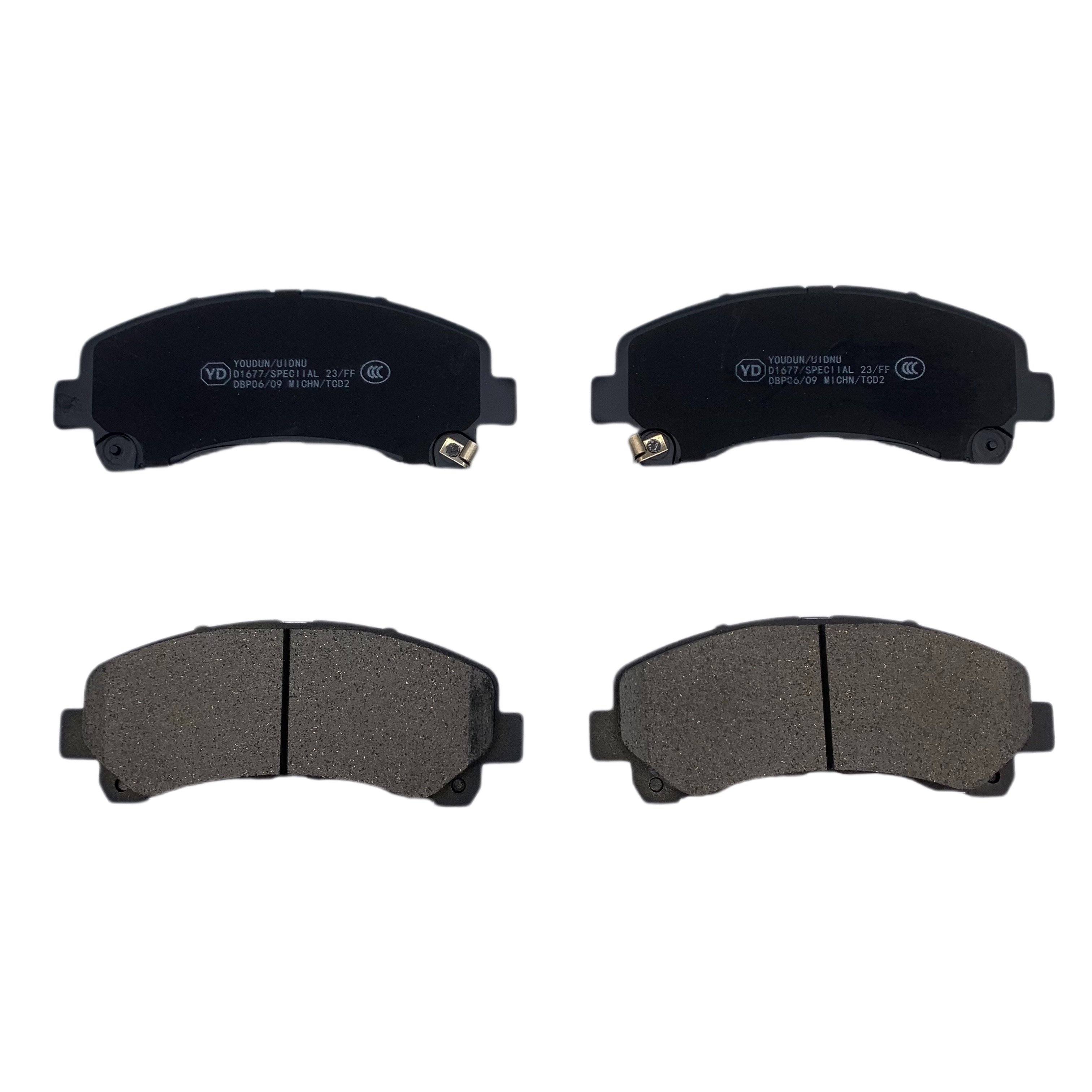 Saudi Arabia Pickup Ceramics Brake Pads D1677 94770229 MXC00076022 D4057 C00076022 8979474660 for MG T60 Pickup/MAXUS D90/T70