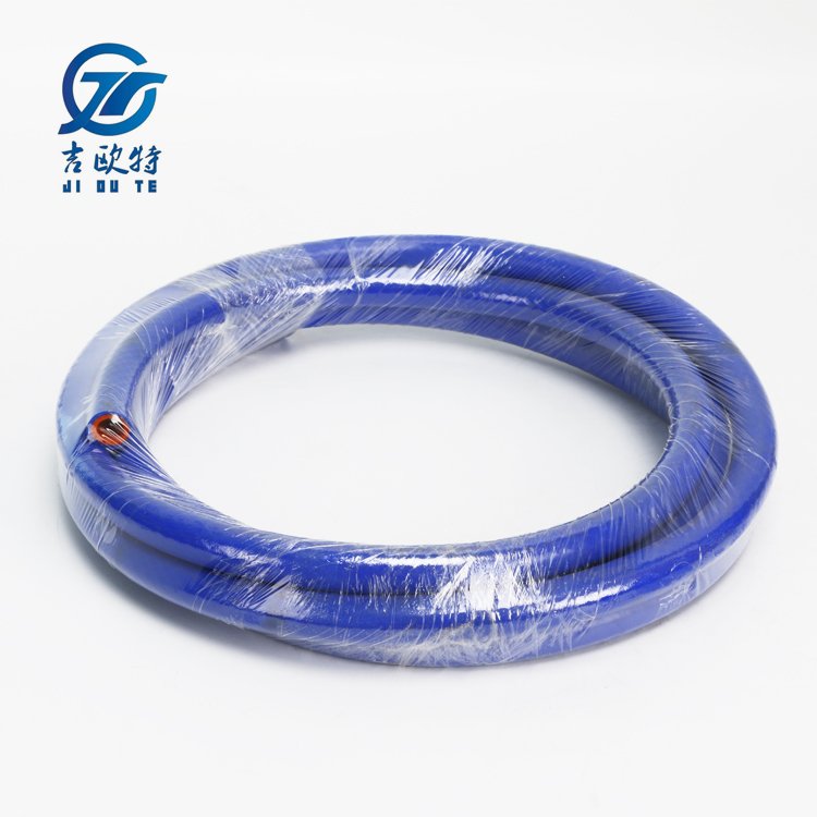 Silicone Heater Hose Radiator Pipe Extrusion Tube Polyester Fiber Thread 1-2PLY Blue
