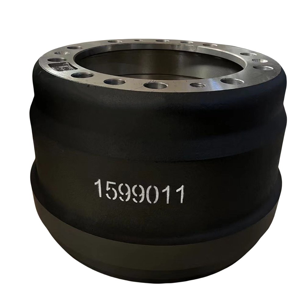 China Truck Brake Systems Parts 61kg Truck Brake Drum 1599011 for Volvo Heavy Duty Trucks