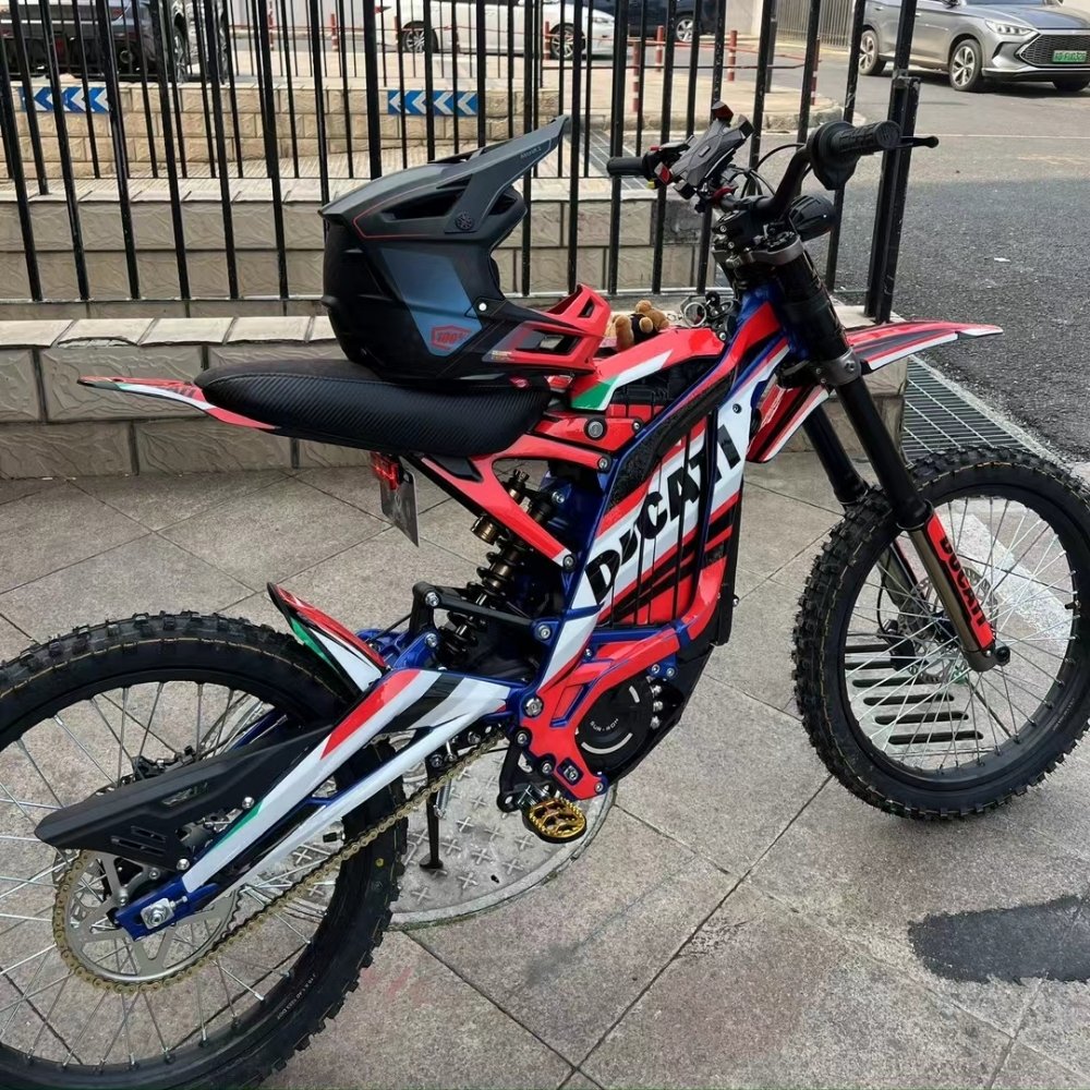 High-Performance Electric Cross Bike Trailblazing Adventure Electric Motorcycle 80km/h