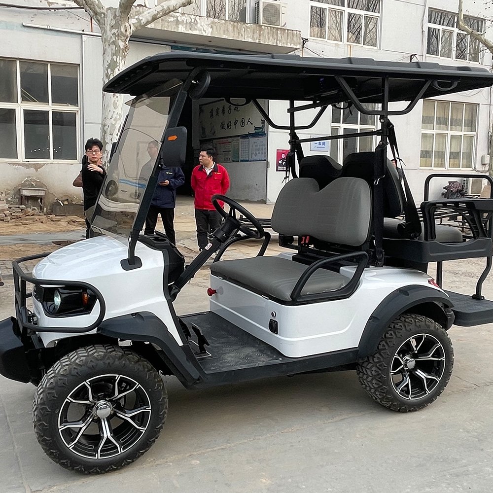 2023 Powerful 72v Lithium 4 Stroke Engine Golf Carts 4x4 High Quality Four-Wheel Drive Golf Cart