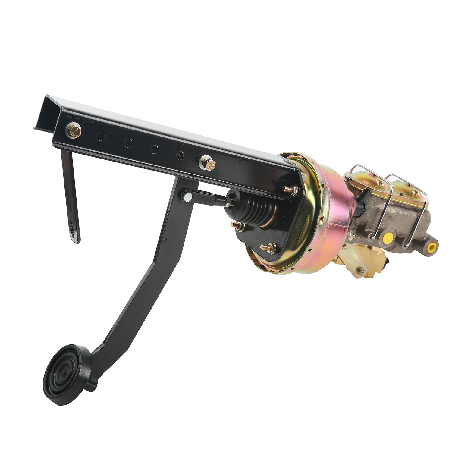 Universal Brake Pedal Kit With Single 7inch Power Brake Booster Master Cylinder for GM