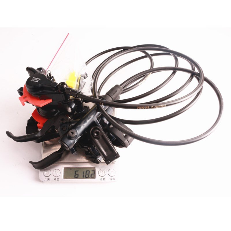Shimano DEORE SLX XT M6100 M7100 M8100 2-Piston Hydraulic Disc Brake for MTB Steel Resin Bicycle Accessories with V Brake System