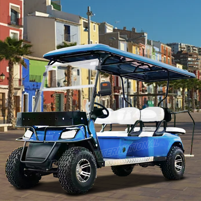 Affordable Club 2 4 6 Seater Chinese Electric Golf Cart Car for Sale 72v Lithium Custom Comfortable 4 Seats Electric Golf Carts