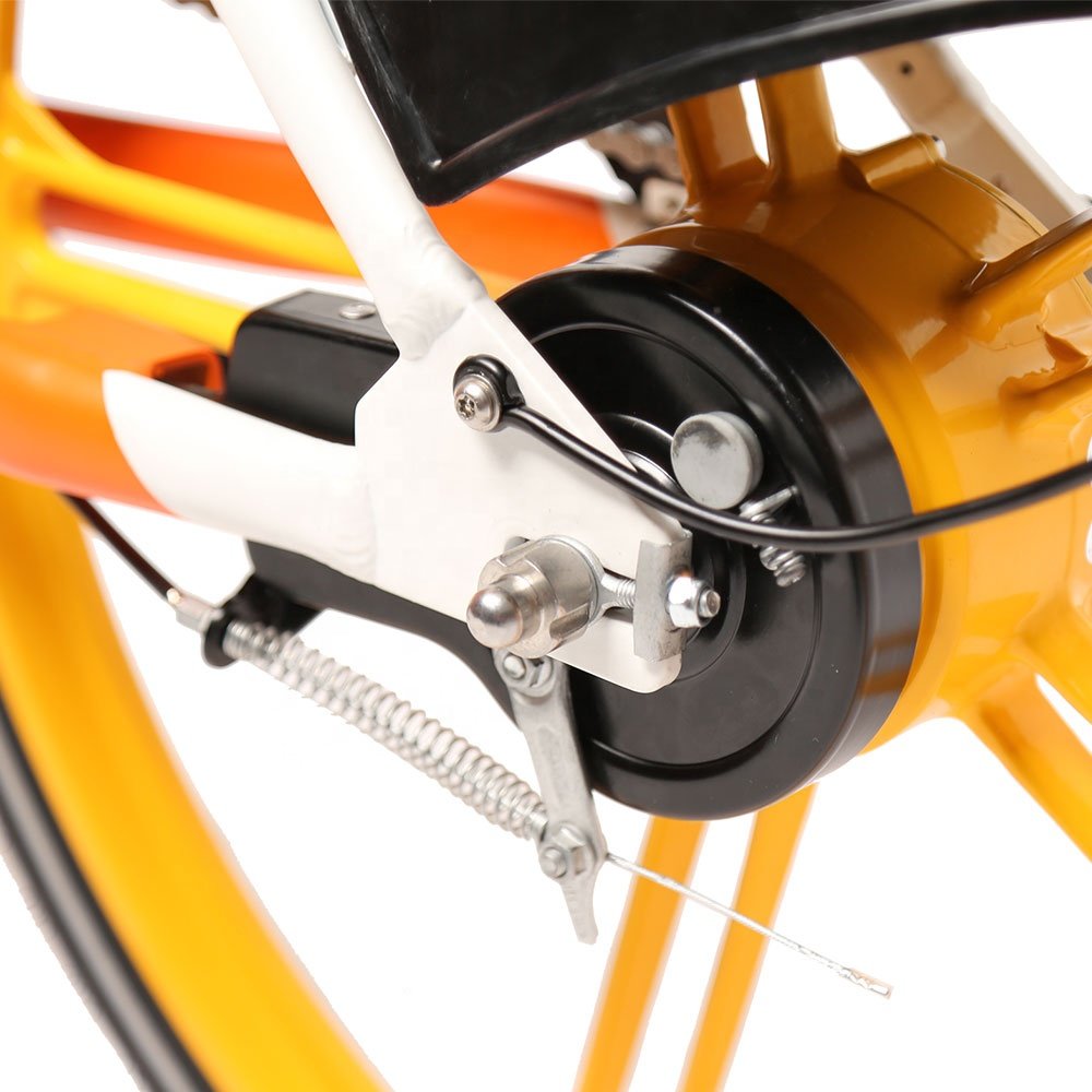 TXED 36V/250W 26" Frame Hidden Battery Front Drum Brake Rear Electronic Brake Electric Sharing Bike