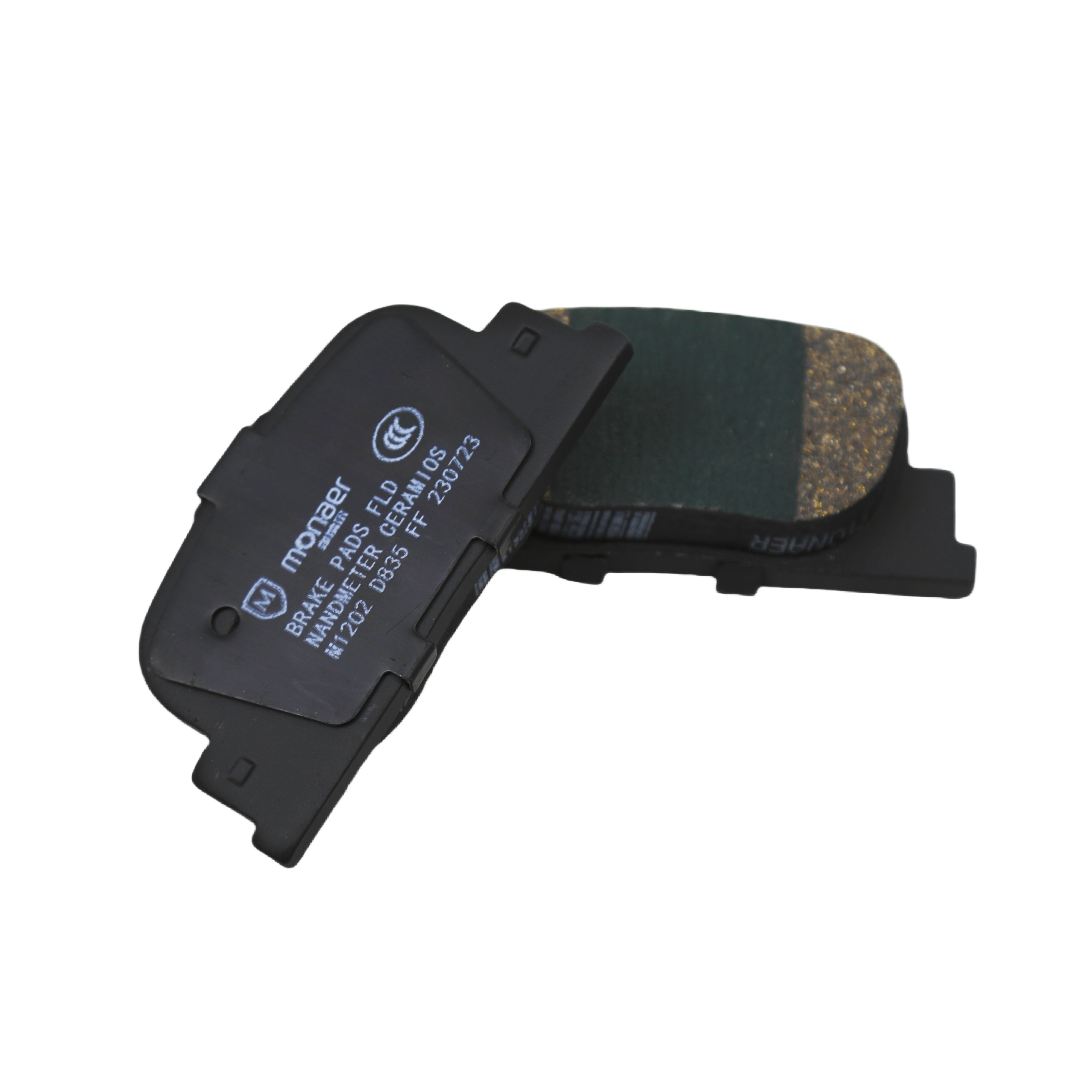 D835 Brake Pad Manufacturer Monaer High End Ceramic Brake Pads No Sound No Dust