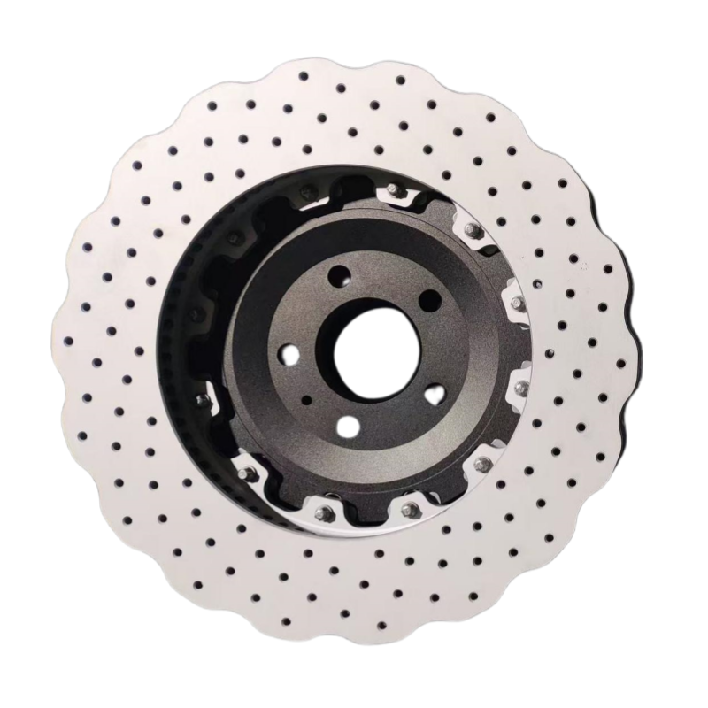 390mm Customized Floating Brake Disc 4G0615301E Front Brake Disc Rotor for Audi RS5 RS6 RS7
