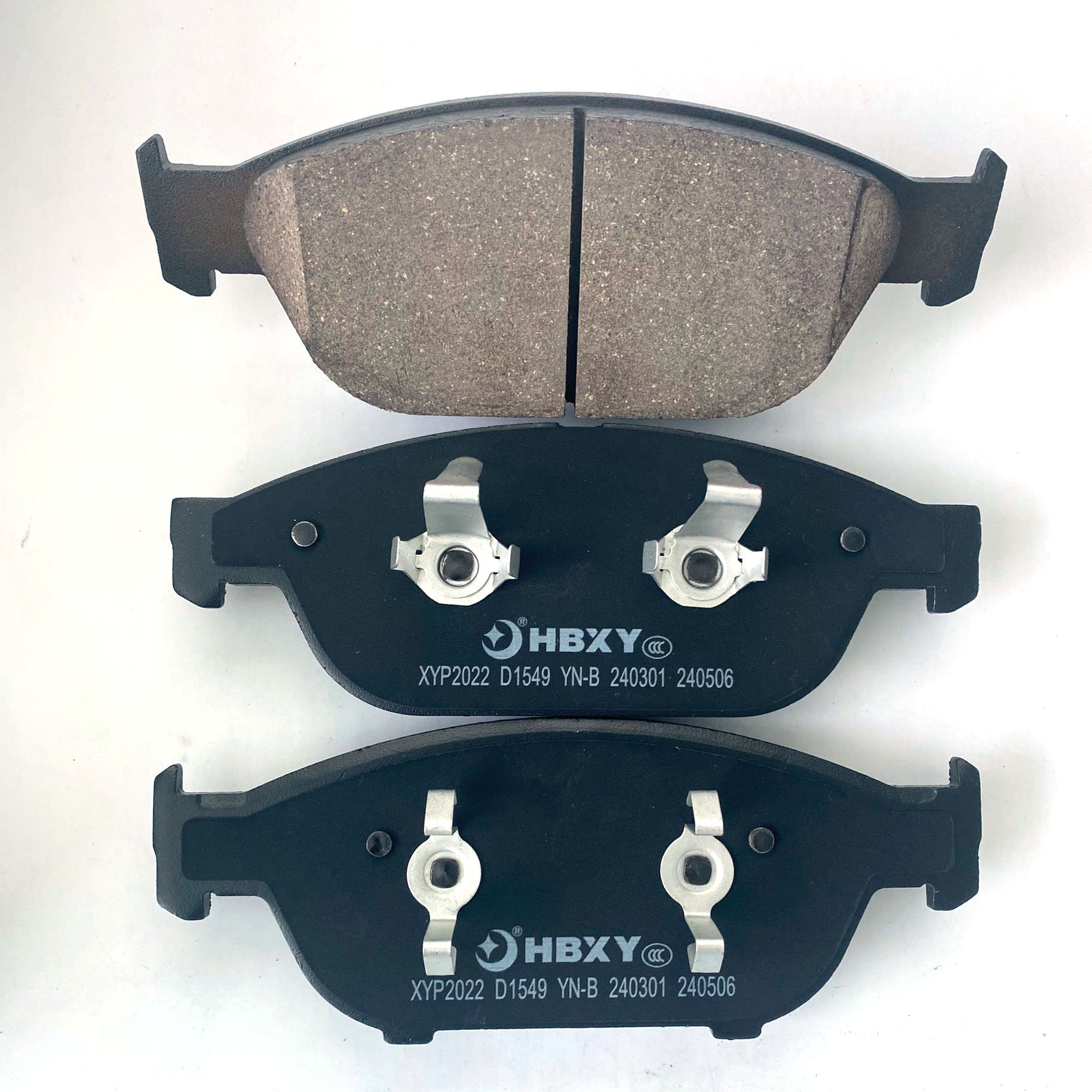 4H0 698 151 G D1549-8758 Car Brakes Front Brake Pads Spare Parts Brake Pads for Audi A8