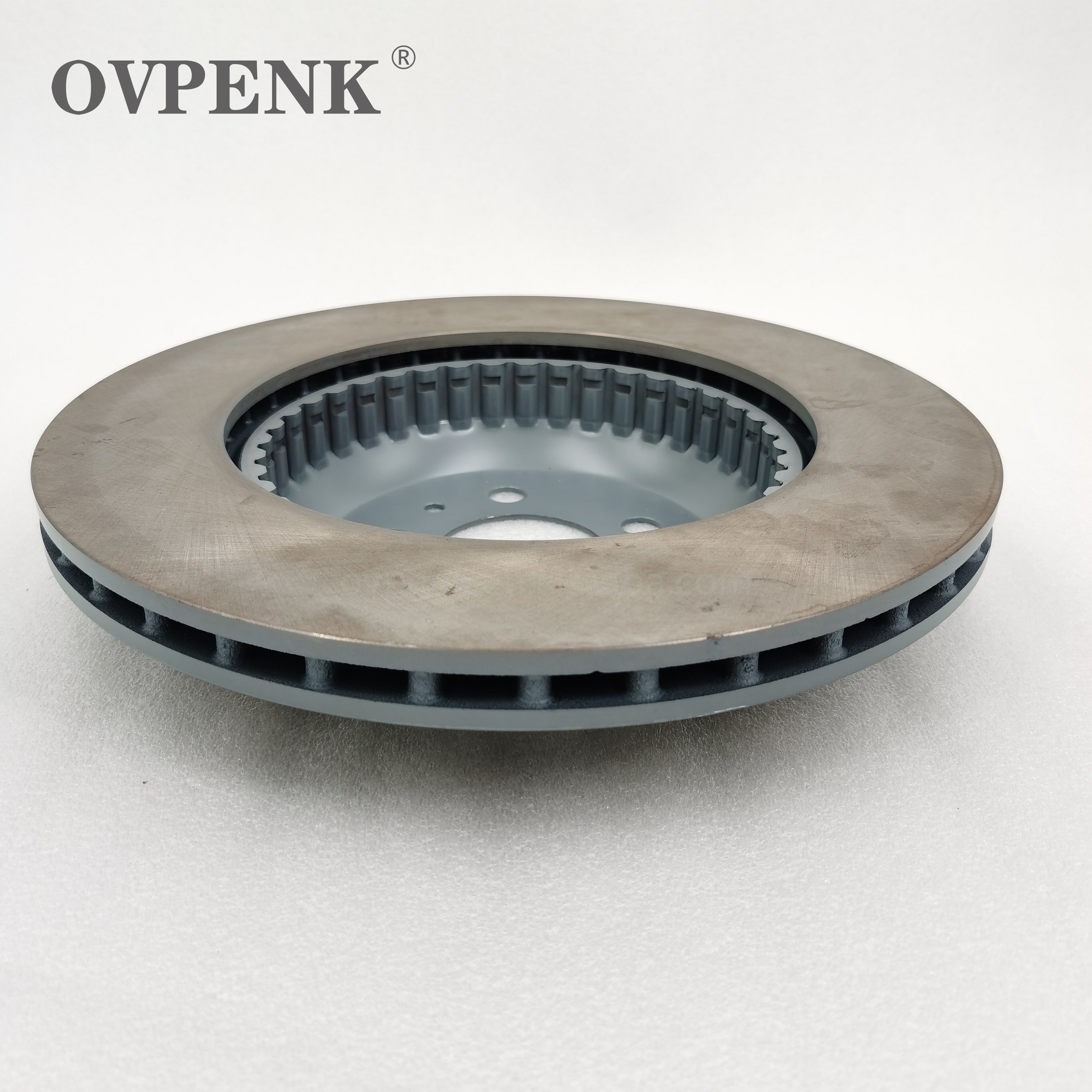 Front Brake Disc Bimetal for TESLA MODEL 3 (5YJ3) EV 2018- OEM 16D12810E 104461600D DF54005 Auto Parts