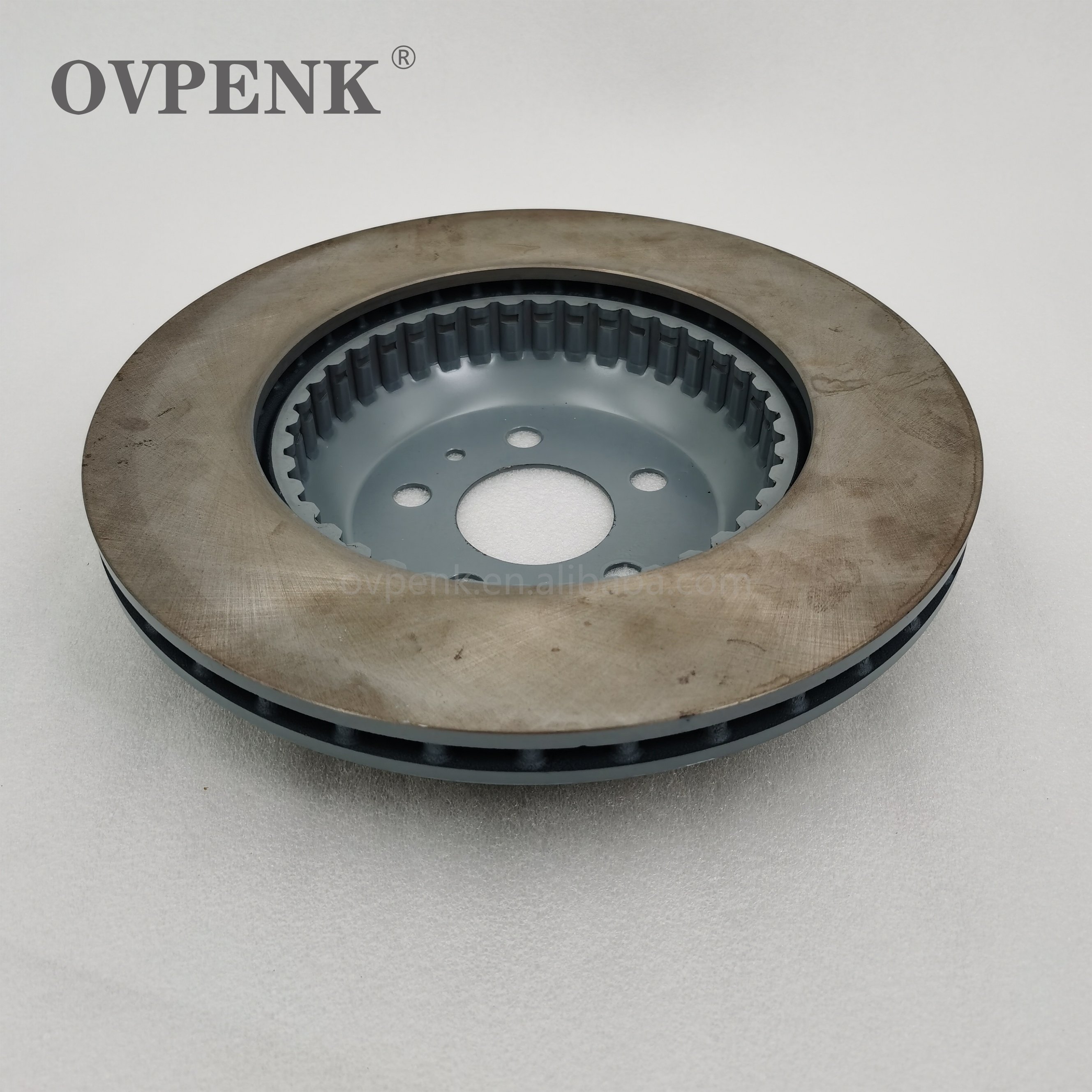 Front Brake Disc Bimetal for TESLA MODEL 3 (5YJ3) EV 2018- OEM 16D12810E 104461600D DF54005 Auto Parts