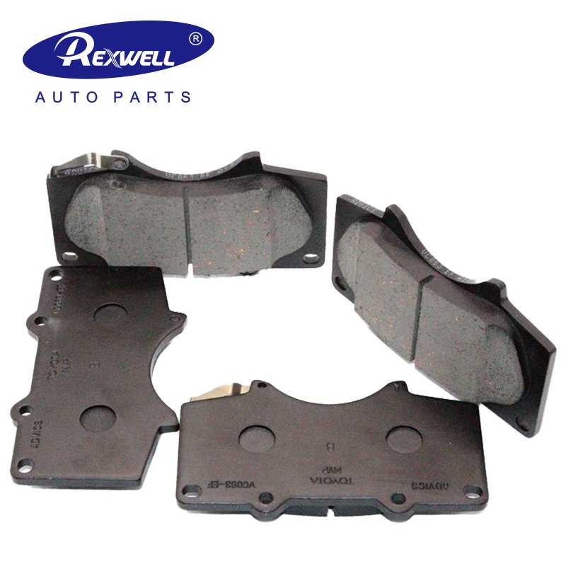 Auto Brake Systems Manufacturer Spare Parts Carbon Fiber Ceramic Semi-Metal Brake Pads for Toyota Hilux 04465-0K360 04465-35290