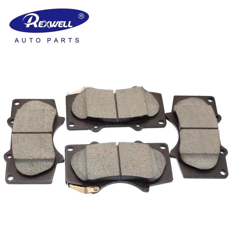 Auto Brake Systems Manufacturer Spare Parts Carbon Fiber Ceramic Semi-Metal Brake Pads for Toyota Hilux 04465-0K360 04465-35290