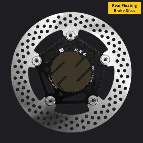 [Customized] Electric Motorcycle 226MM Rear Floating Brake Discs Rotors for GOGORO AI1 NON-ABS