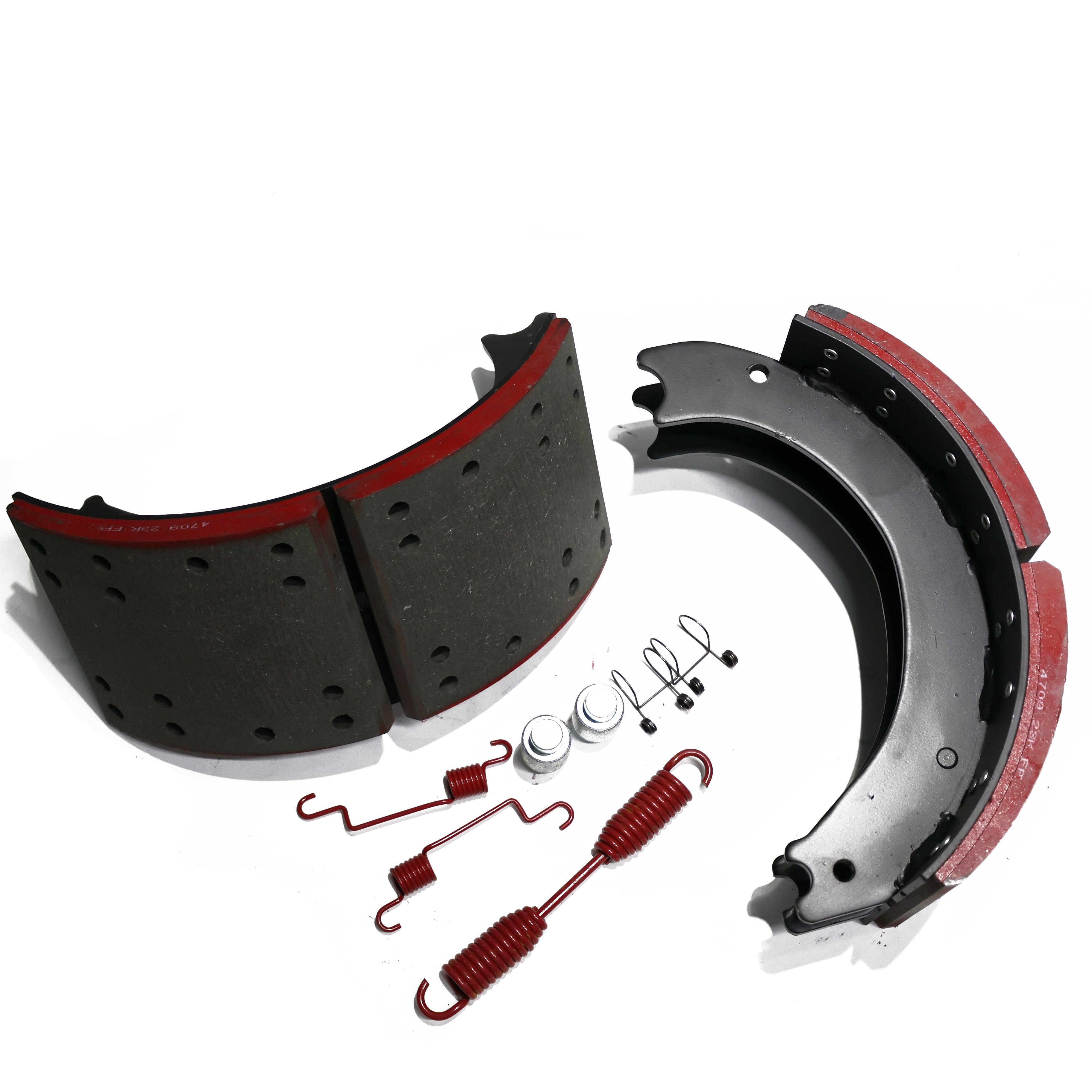 China Factory Heavy Duty Truck Trailer Auto Spare Parts Brake System Japanese Car American Car Semi Truck Rear Brake Shoe