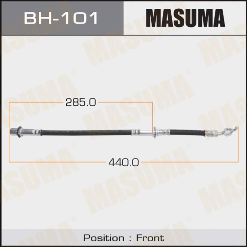 BH-101 MASUMA Auto Chassis Parts Assembly 90947-02C03 90947-02C01 90947-02829 for TOYOTA HIACE Brake Hose KCH16W