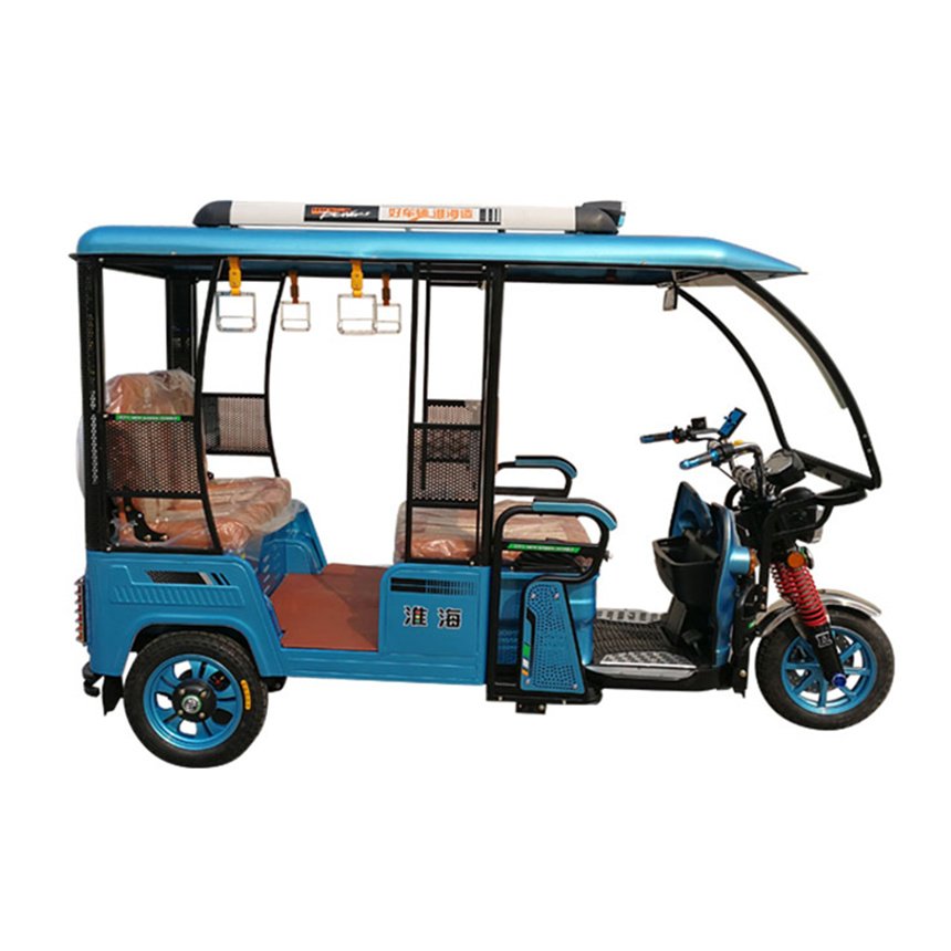 Factory Price Direct Sale Electric Three Wheel Auto Rickshaw Passenger Tricycle Differential Axle