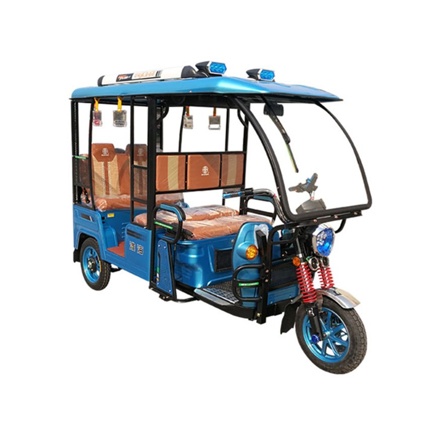 Factory Price Direct Sale Electric Three Wheel Auto Rickshaw Passenger Tricycle Differential Axle