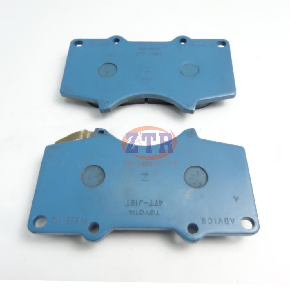 ZTR Auto Spare Part Front Brake Pad for Hilux Vigo 2012 04465-0K020