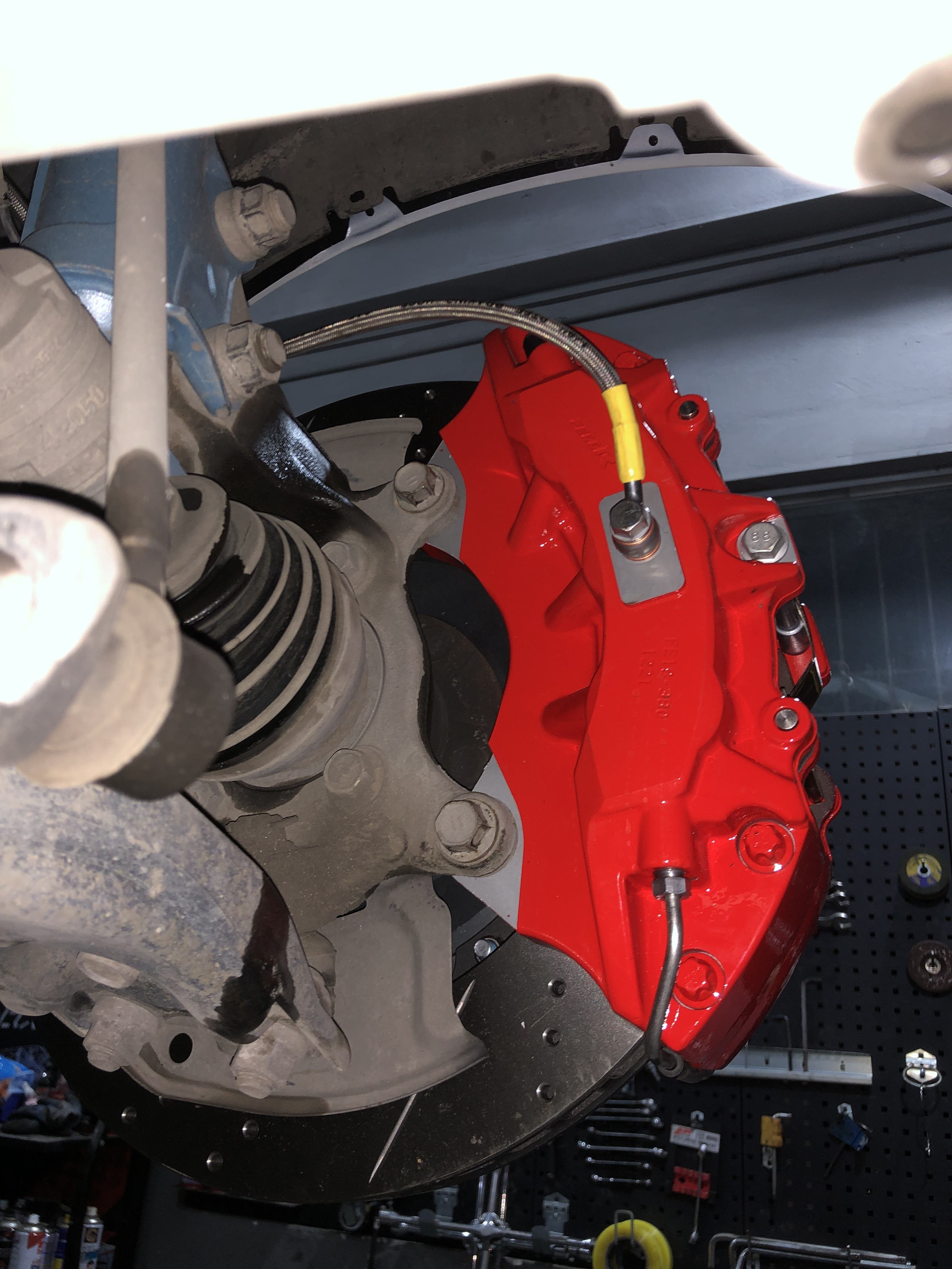 Best Big Auto Brake System Brake Kit 6 Pot Car Brake Caliper Kit Popular for Camry/Alphard/ES/Highlander/ACR50/Avalon