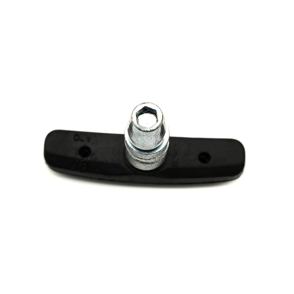High Strength Bicycle V Brake Shoes 60mm Length with EN Standard SUNRUN BS-25 Mountain Bike Rubber Brake Shoes